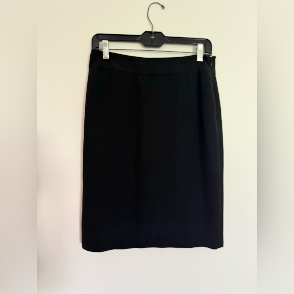 Ann Taylor Factory Black Classic Pencil Skirt